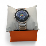 AROUND THE GLOBE WATCH (SILVER)