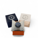 AROUND THE GLOBE WATCH (SILVER)