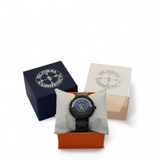 AROUND THE GLOBE WATCH (BLACK)