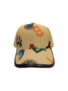 LUXURY GC WORLD TRAVELER HAT (LARGE PATTERN)